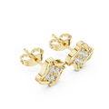 Earring 9#10025E@7 - Yellow Gold - Image