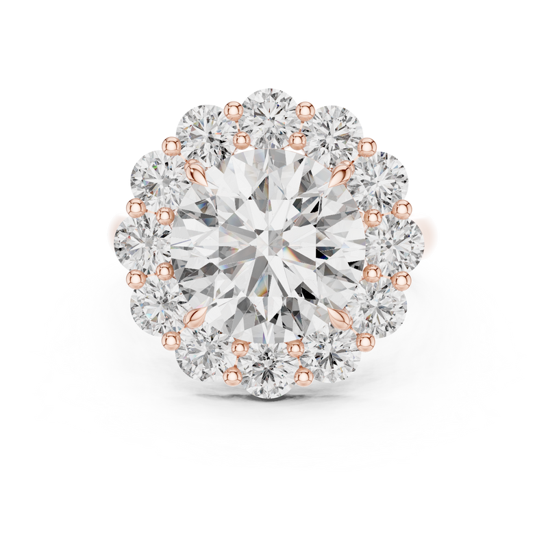 Ladies Ring 9#10025L_09@7 - Rose Gold - Image
