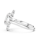 Ladies Ring 9#10025L_09@7 - White Gold - Image