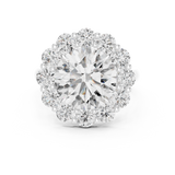 Ladies Ring 9#10025L_09@7 - White Gold - Image