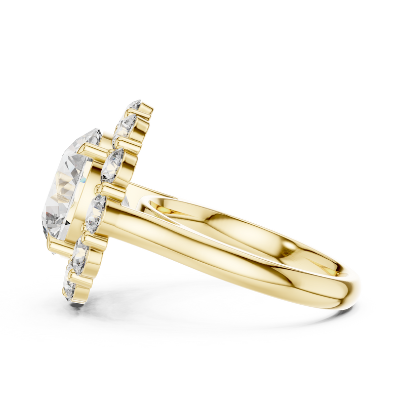Ladies Ring 9#10025L_09@7 - Yellow Gold - Image