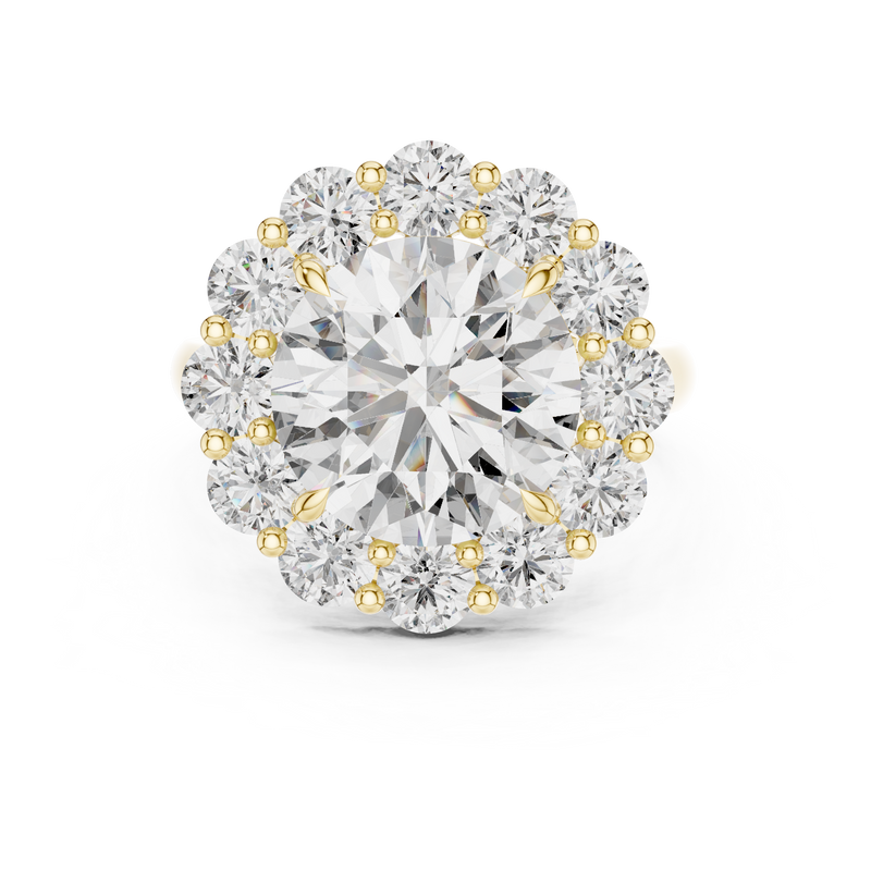 Ladies Ring 9#10025L_09@7 - Yellow Gold - Image