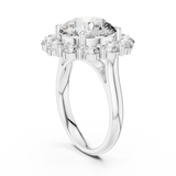 Ladies Ring 9#10025L_09@7 - White Gold - Image
