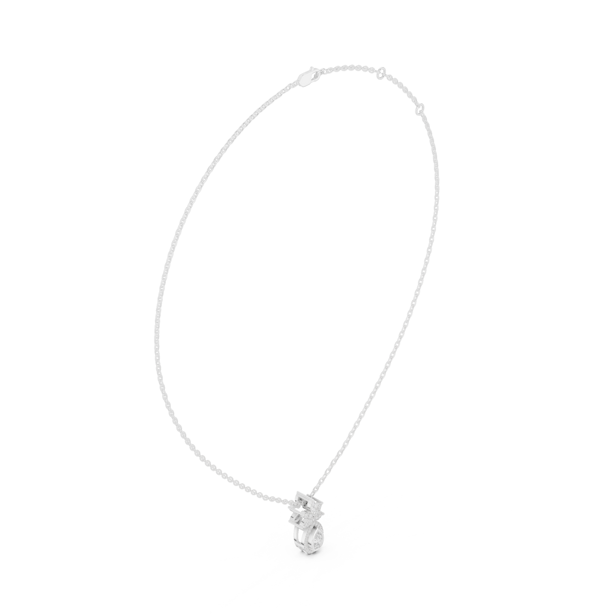 Pendant 9#10025P@7 - White Gold - Image