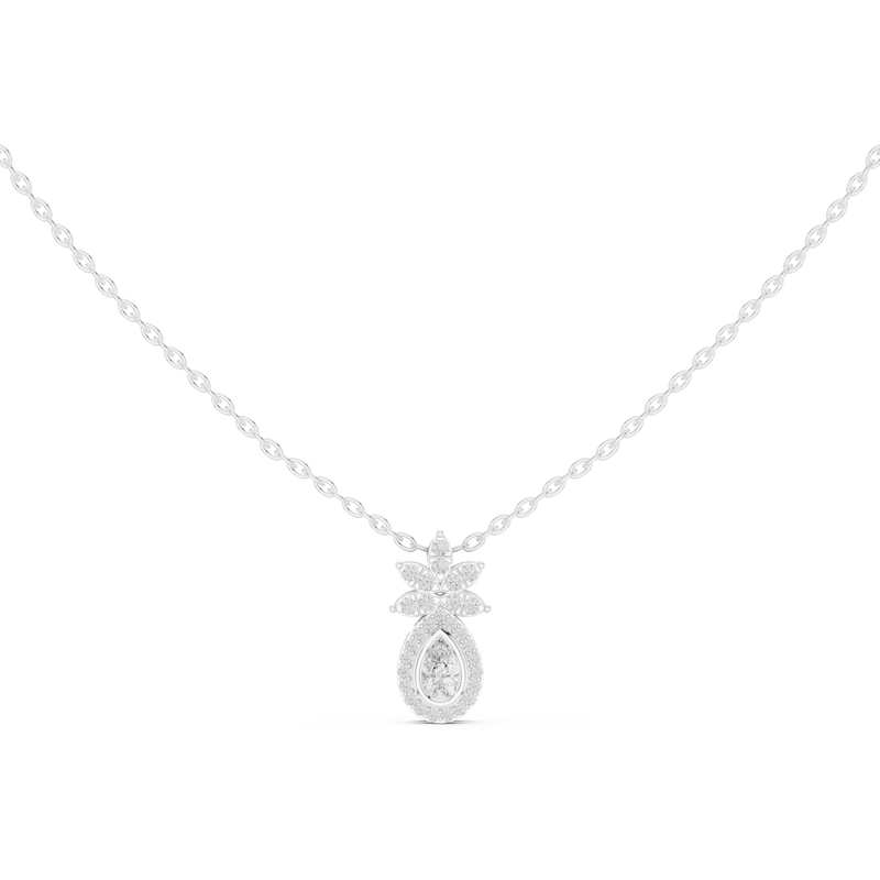 Pendant 9#10025P@7 - White Gold - Image
