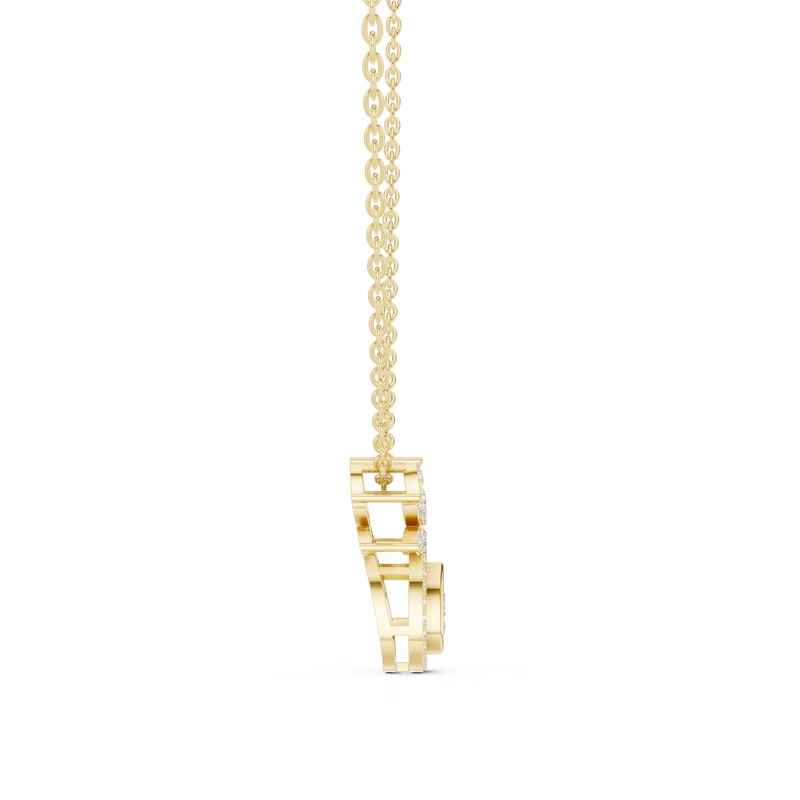 Pendant 9#10025P@7 - Yellow Gold - Image