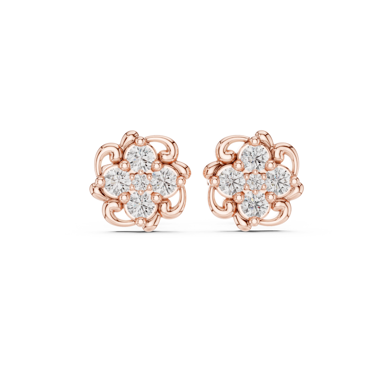 Earring 9#10026E - Rose Gold - Image