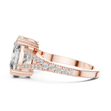 Ladies Ring 9#10026L_18@7 - Rose Gold - Image