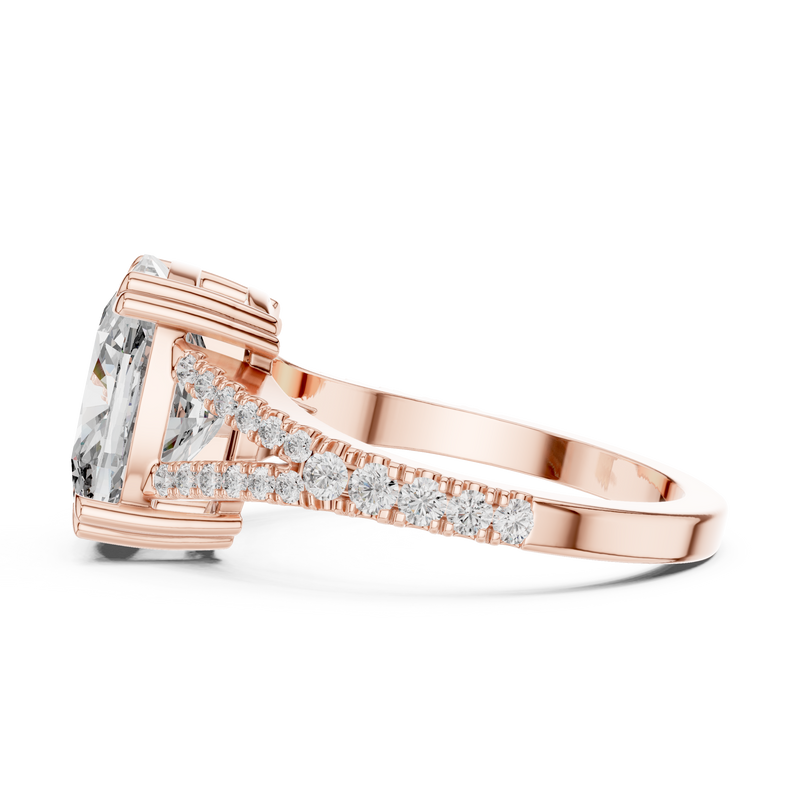 Ladies Ring 9#10026L_18@7 - Rose Gold - Image