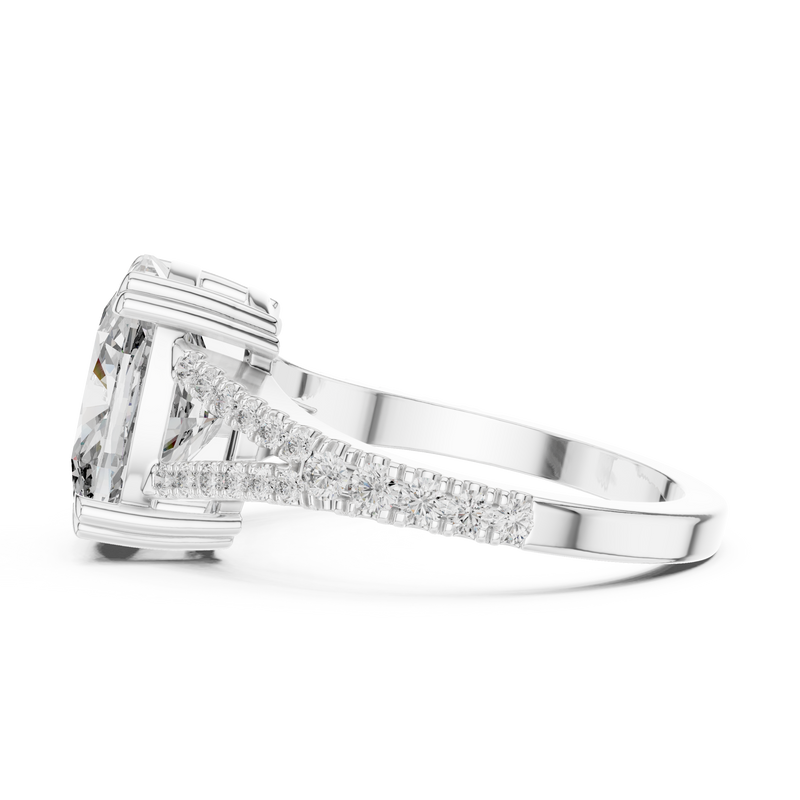 Ladies Ring 9#10026L_18@7 - White Gold - Image
