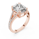 Ladies Ring 9#10026L_18@7 - Rose Gold - Image