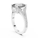 Ladies Ring 9#10026L_18@7 - White Gold - Image