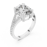 Ladies Ring 9#10026L_18@7 - White Gold - Image