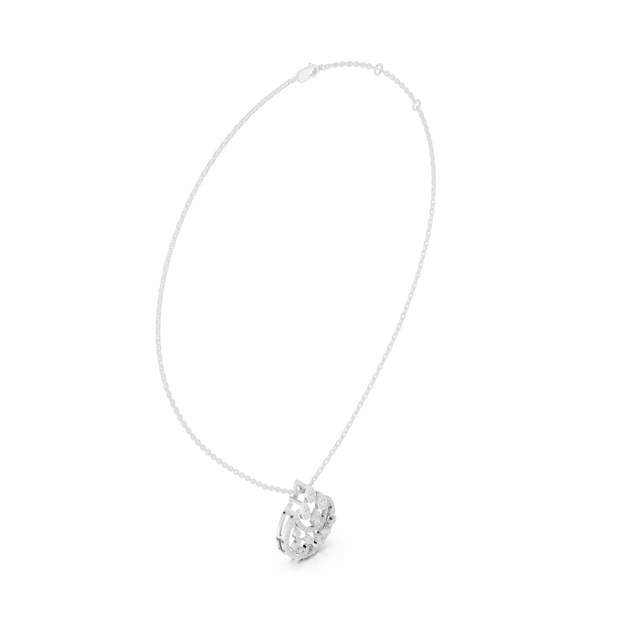 Pendant 9#10026P@7 - White Gold - Image