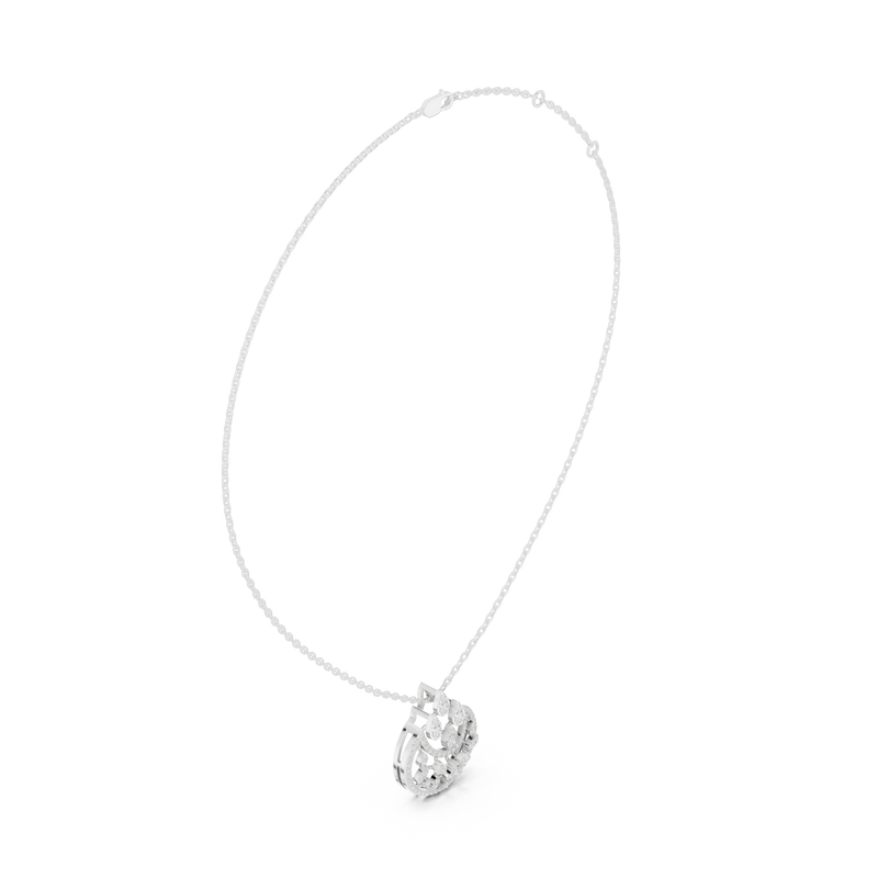 Pendant 9#10026P@7 - White Gold - Image