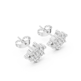 Earring 9#10027E - White Gold - Image