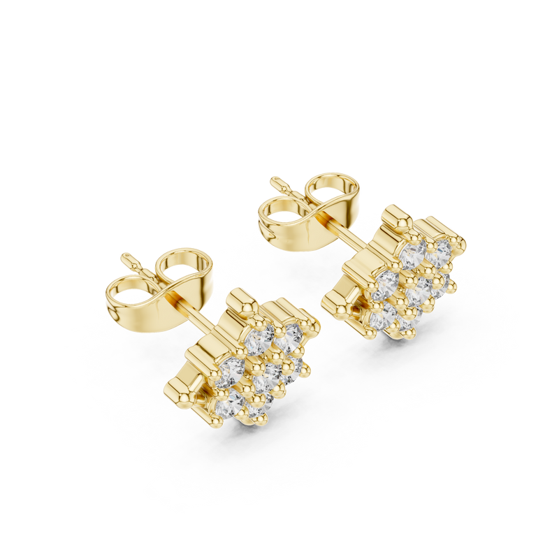 Earring 9#10027E - Yellow Gold - Image