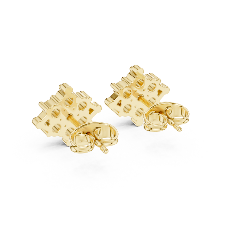 Earring 9#10027E - Yellow Gold - Image
