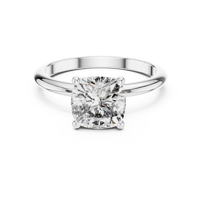 Ladies Ring 9#10027L_20 - White Gold - Image