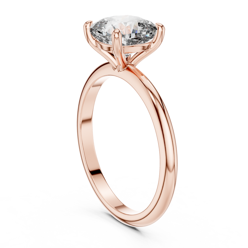 Ladies Ring 9#10027L_20 - Rose Gold - Image