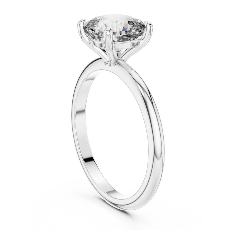 Ladies Ring 9#10027L_20 - White Gold - Image