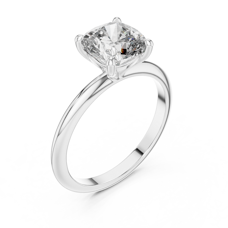 Ladies Ring 9#10027L_20 - White Gold - Image