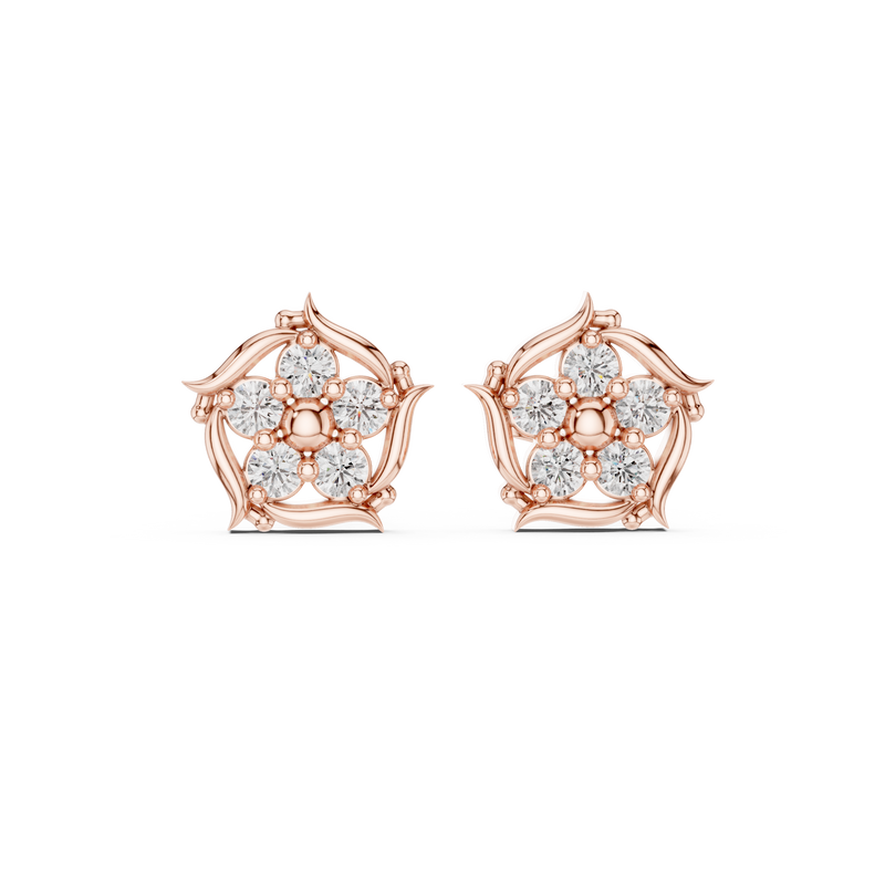 Earring 9#10028E - Rose Gold - Image