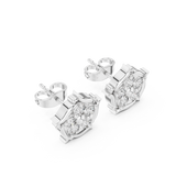 Earring 9#10028E - White Gold - Image