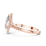 Ladies Ring 9#10028L_29 - Rose Gold - Image