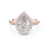 Ladies Ring 9#10028L_29 - Rose Gold - Image