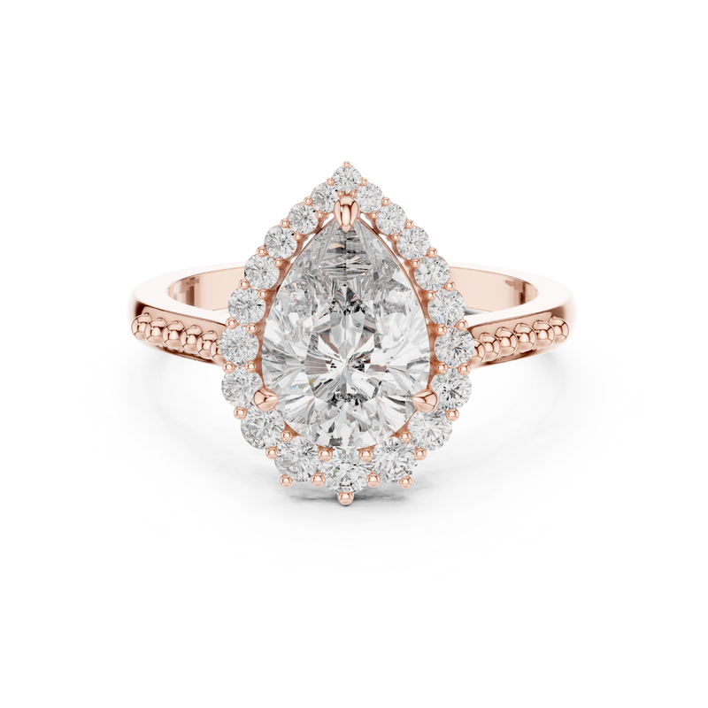 Ladies Ring 9#10028L_29 - Rose Gold - Image