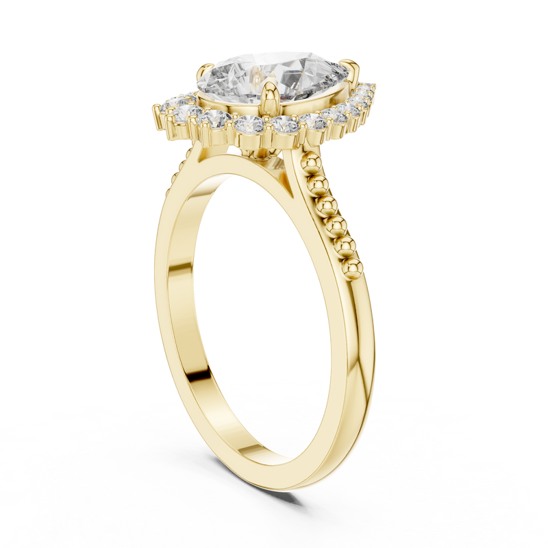 Ladies Ring 9#10028L_29 - Yellow Gold - Image