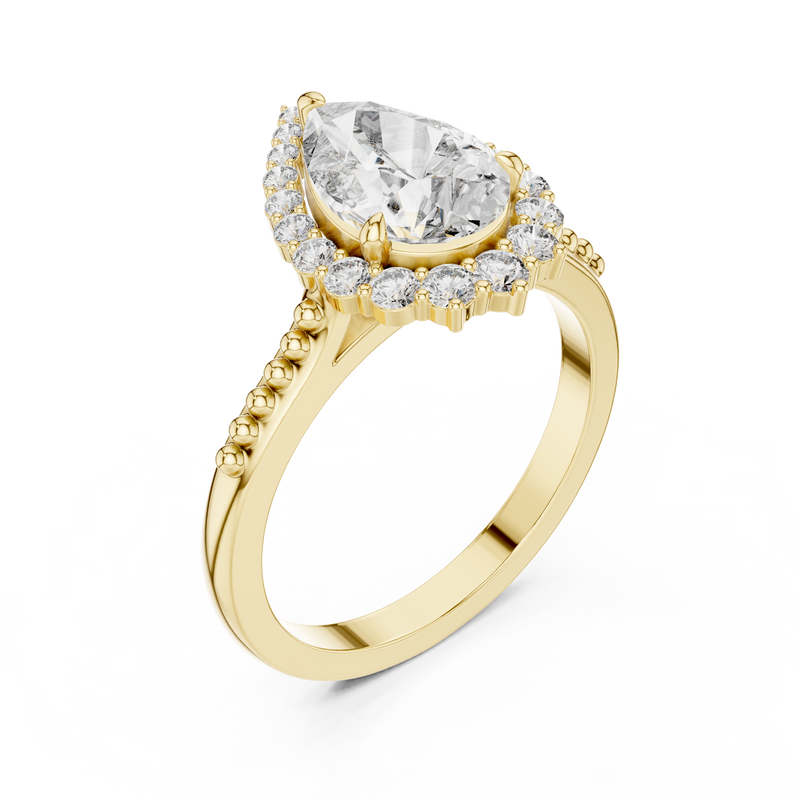 Ladies Ring 9#10028L_29 - Yellow Gold - Image