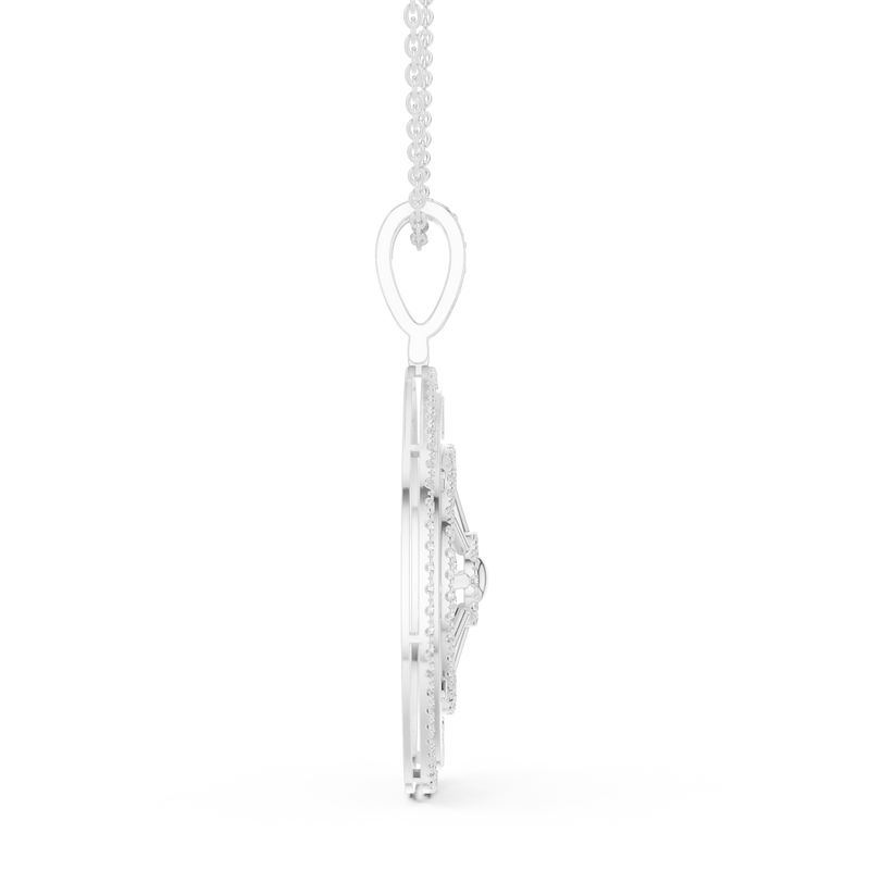 Pendant 9#10028P@7 - White Gold - Image