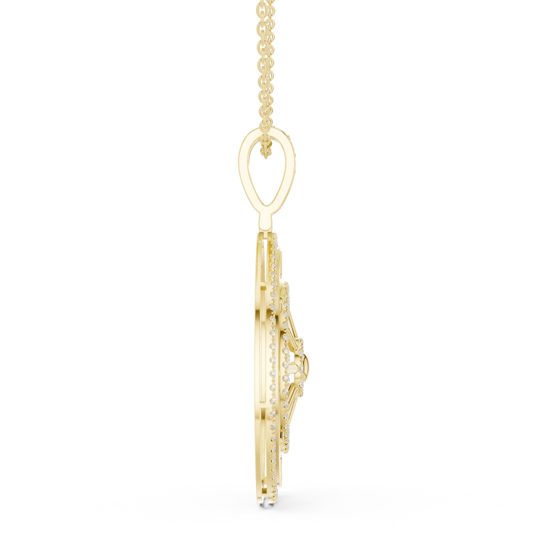 Pendant 9#10028P@7 - Yellow Gold - Image