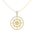 Pendant 9#10028P@7 - Yellow Gold - Image