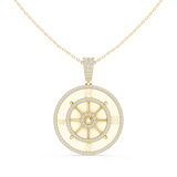 Pendant 9#10028P@7 - Yellow Gold - Image