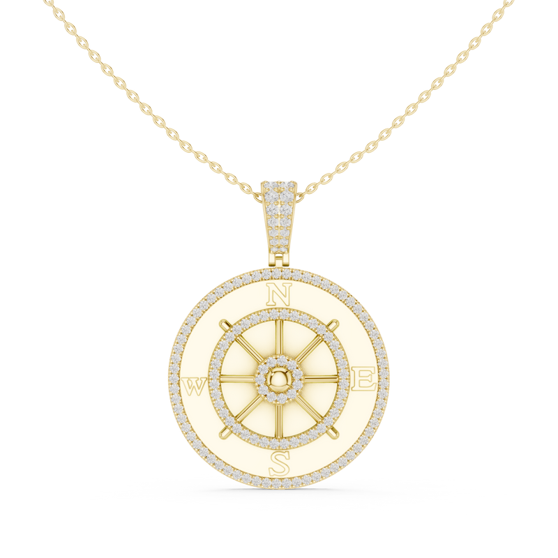 Pendant 9#10028P@7 - Yellow Gold - Image