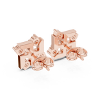 Earring 9#10029E@7 - Rose Gold - Image
