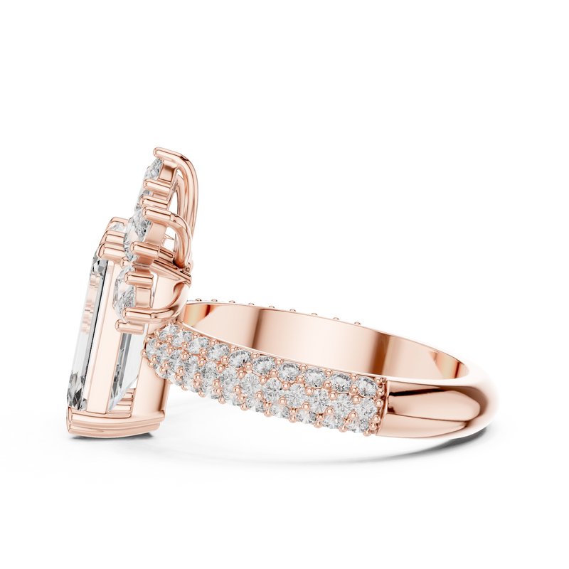 Ladies Ring 9#10029L_25 - Rose Gold - Image