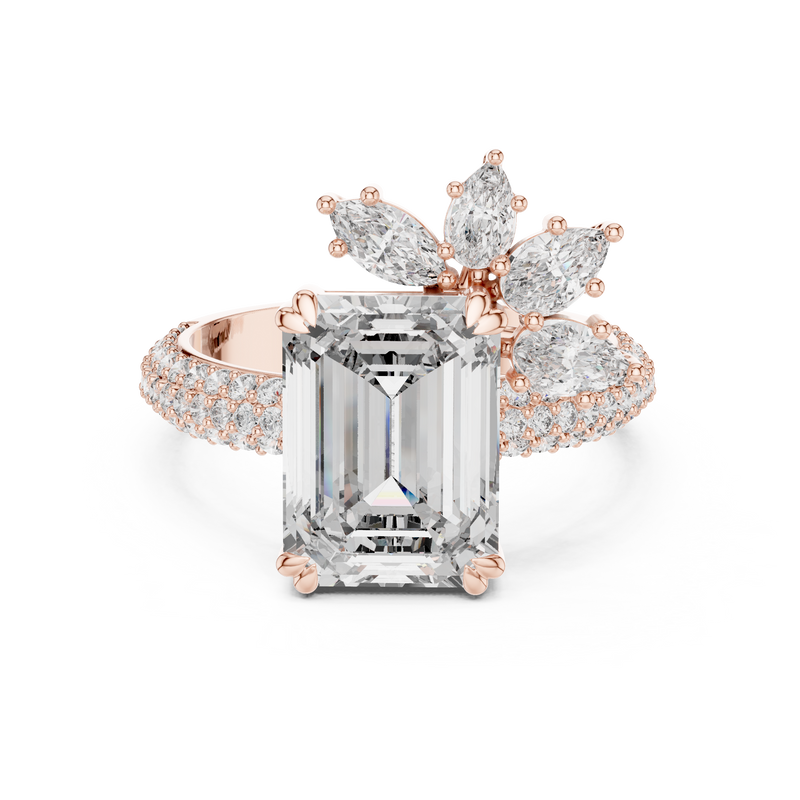 Ladies Ring 9#10029L_25 - Rose Gold - Image