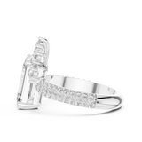 Ladies Ring 9#10029L_25 - White Gold - Image