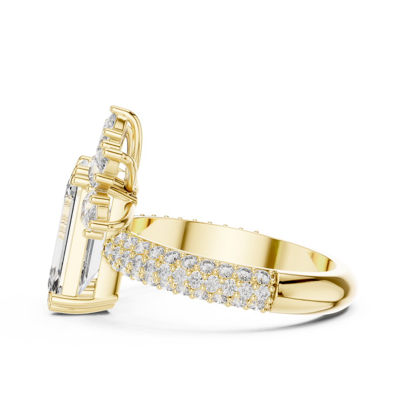 Ladies Ring 9#10029L_25 - Yellow Gold - Image
