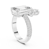 Ladies Ring 9#10029L_25 - White Gold - Image