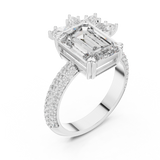 Ladies Ring 9#10029L_25 - White Gold - Image