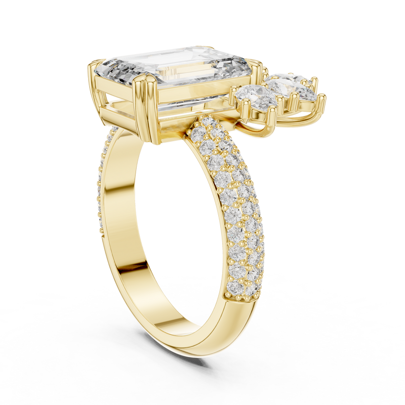 Ladies Ring 9#10029L_25 - Yellow Gold - Image