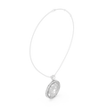 Pendant 9#10029P@7 - White Gold - Image