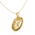Pendant 9#10029P@7 - Yellow Gold - Image