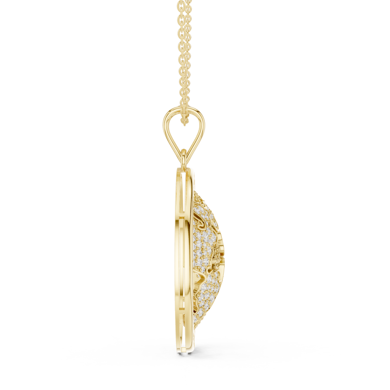 Pendant 9#10029P@7 - Yellow Gold - Image