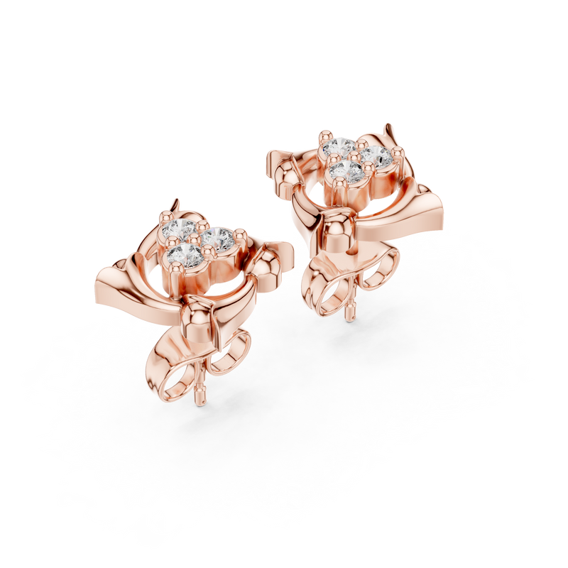 Earring 9#10030E - Rose Gold - Image